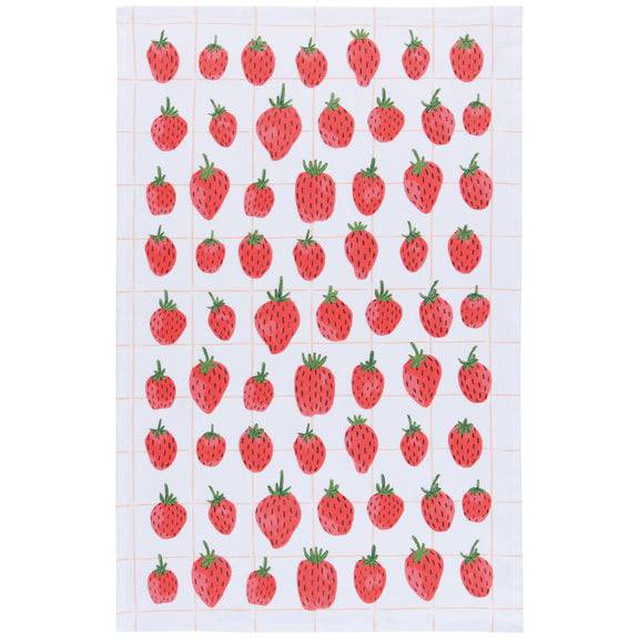 Danica Jubilee Printed Dishtowel Berry Sweet - Bear Country Kitchen