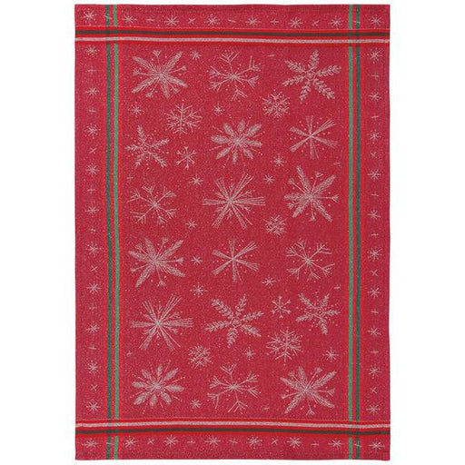 Danica Now Design Jacquard Dishtowel - Snowflakes - Bear Country Kitchen