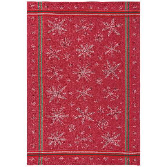 Danica Now Design Jacquard Dishtowel - Snowflakes - Bear Country Kitchen