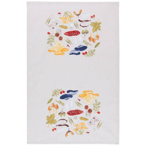Danica Now Designs Tea Towel - Field Mushrooms - Bear Country Kitchen