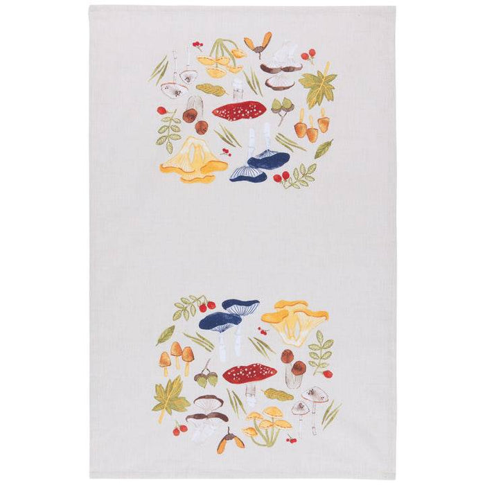Danica Now Designs Tea Towel - Field Mushrooms - Bear Country Kitchen
