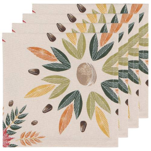Danica Now Design Printed Napkins S/4 - Fall Foilage - Bear Country Kitchen