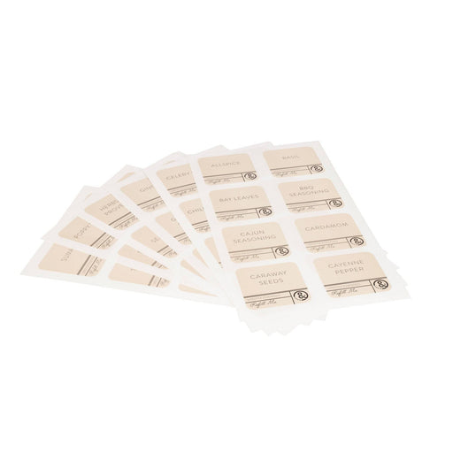 Again Herb & Spices Refill Labels Pack Of 64 - Bear Country Kitchen