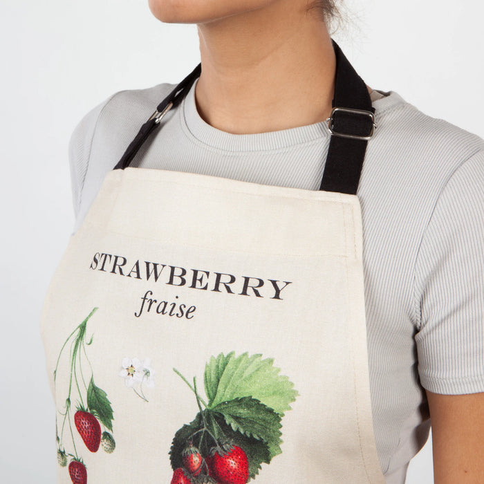 Danica Now Designs Fine Print Apron Vintage Strawberries - Bear Country Kitchen