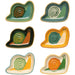 Danica Now Designs Shaped Pinch Bowls Set Of 6 Snails - Bear Country Kitchen