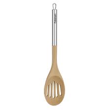 Cuisinart Beechwood Slotted Spoon With Stainless Handle - Bear Country Kitchen