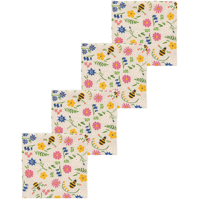 Danica Now Designs Napkins Bee Garden - Bear Country Kitchen