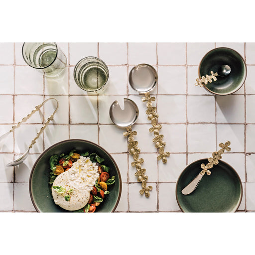 Danica Heirloom Serving Tongs Clover - Bear Country Kitchen