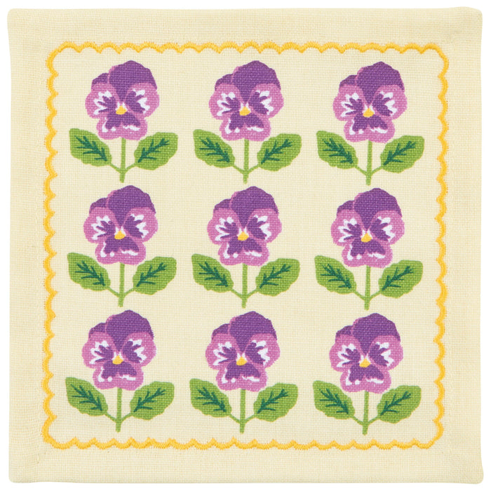 Danica Jubilee Cocktail Napkin Set Of 4 Pansy - Bear Country Kitchen