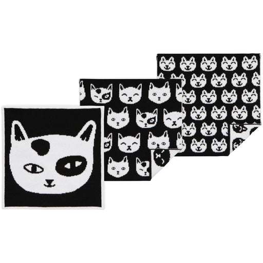 Danica Jubilee Set of 3 Knit Dishcloths Feline Fine - Bear Country Kitchen