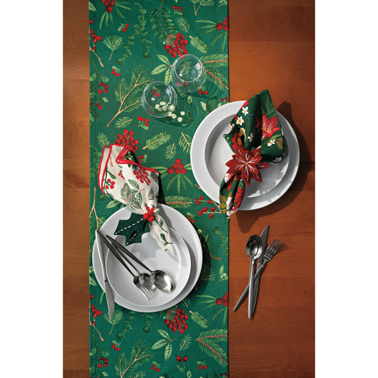 Danica Now Designs Set Of 4 Napkins Amaryllis - Bear Country Kitchen