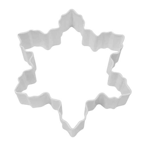 R&M Cookie Cutter Snowflake White 4" - Bear Country Kitchen