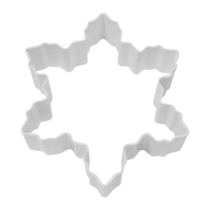 R&M Cookie Cutter Snowflake White 4" - Bear Country Kitchen