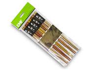 EMF Chop Sticks "Asst. Wood" Set/ 5 - Bear Country Kitchen