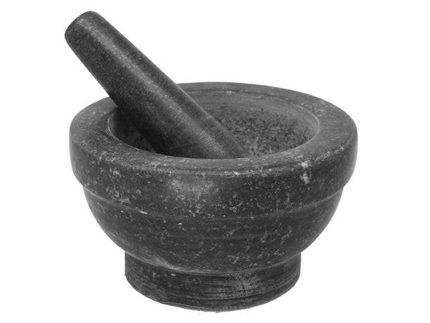 EMF Large Polished Granite Mortar & Pestle - Bear Country Kitchen