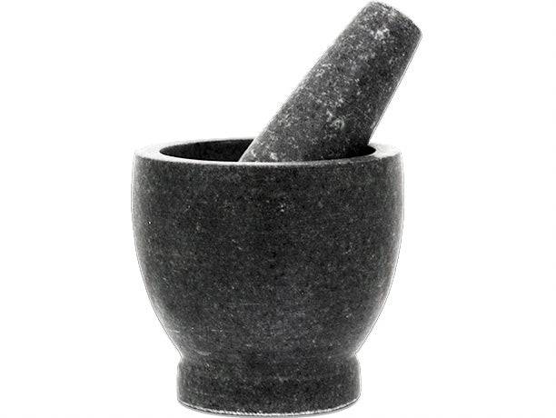 EMF Small Polished Granite Mortar & Pestle - Bear Country Kitchen