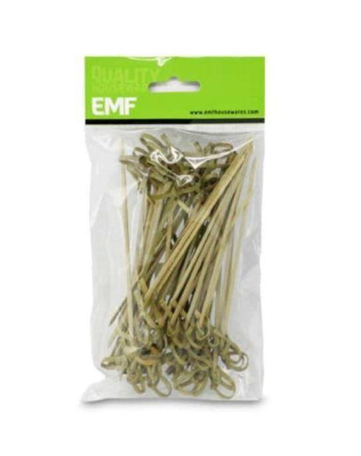 Knot Bamboo Skewers (50) 12cm/4.5" - Bear Country Kitchen