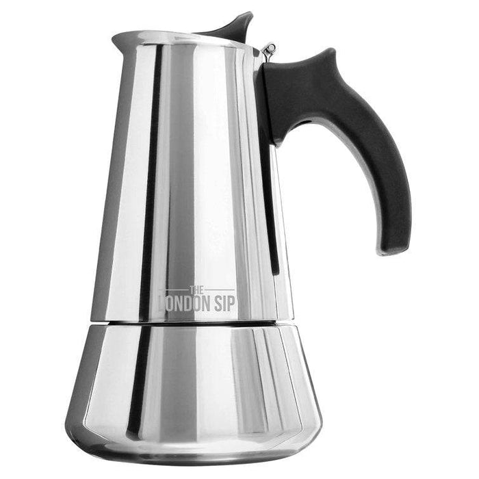 The London Sip Stainless Steel Stovetop Espresso 10Cup - Bear Country Kitchen