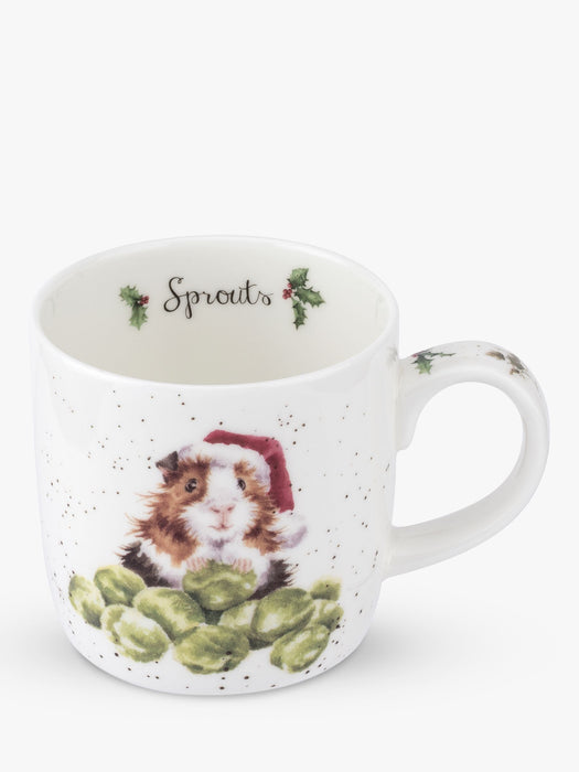 Wrendale Mug - Sprouts (Guinea Pig) - Bear Country Kitchen