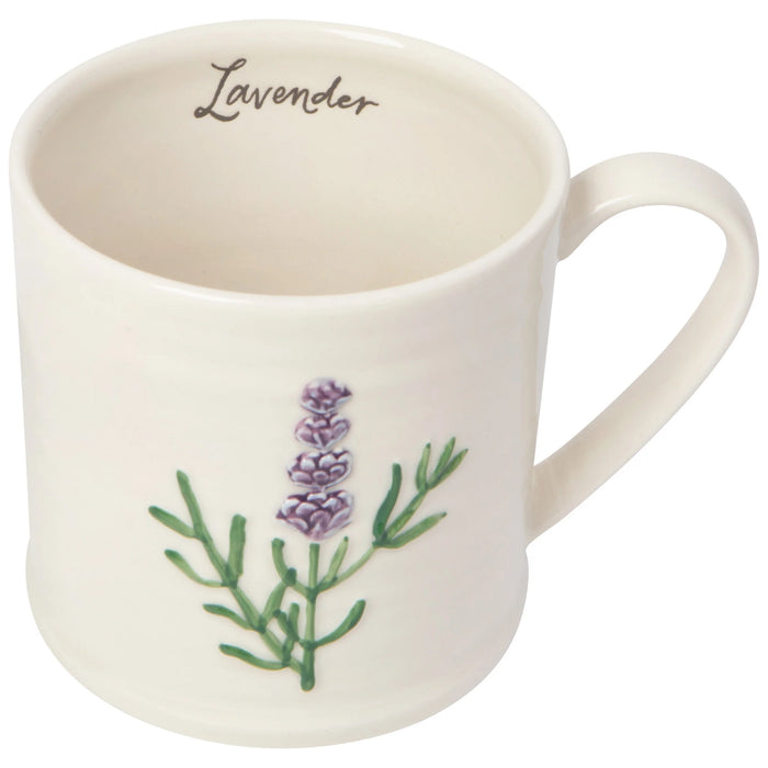 Danica Floral Mug Lavender - Bear Country Kitchen