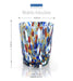 Mazzega Water Glass Harlequin - Bear Country Kitchen