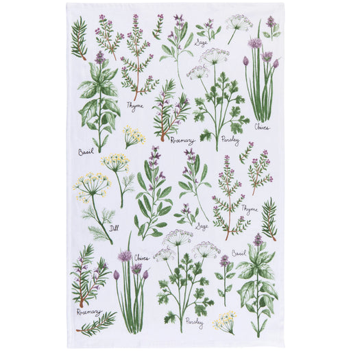 Danica Now Design Terry Dishtowel Fresh Herbs - Bear Country Kitchen