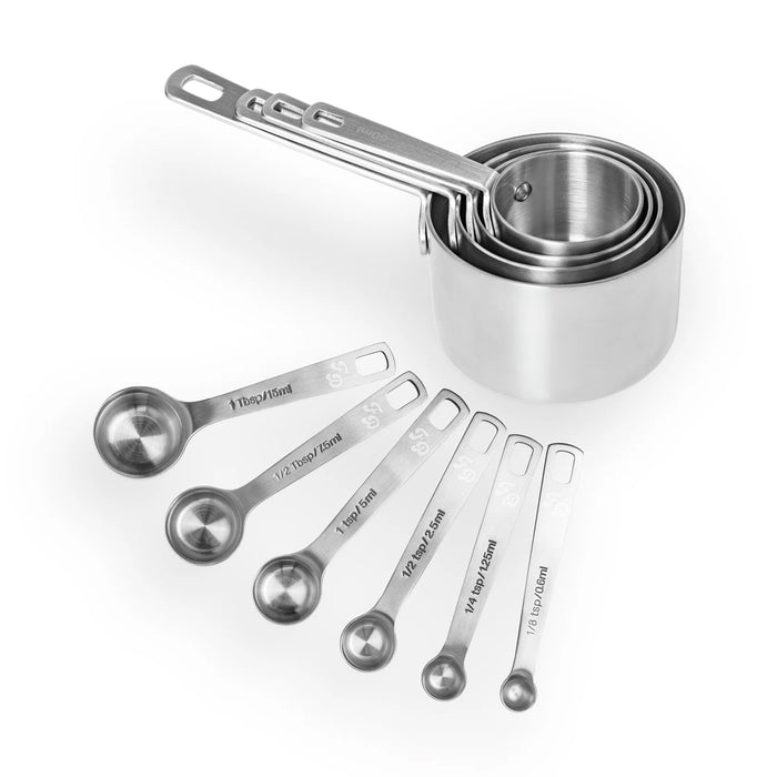 Fat Daddio's Meauring Cup & Spoon Set Of 10