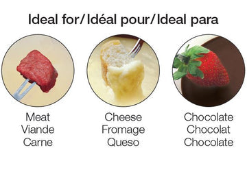 Swissmar Electric 10 Piece Fondue Set Arolla Red - Bear Country Kitchen