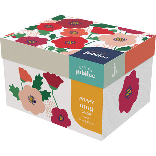 Danica Now Designs Jubilee Mug In A Box Poppy - Bear Country Kitchen
