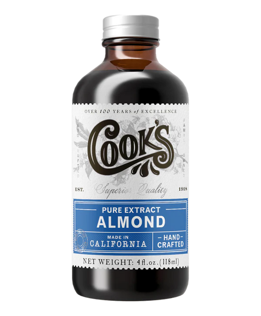 Cook's Pure Extract Almond 4 oz - Bear Country Kitchen