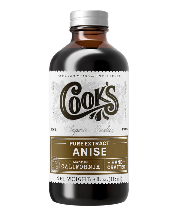 Cook's Pure Extract Anise 4 oz - Bear Country Kitchen