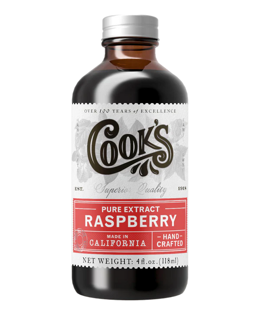 Cook's Pure Extract Raspberry 4oz - Bear Country Kitchen