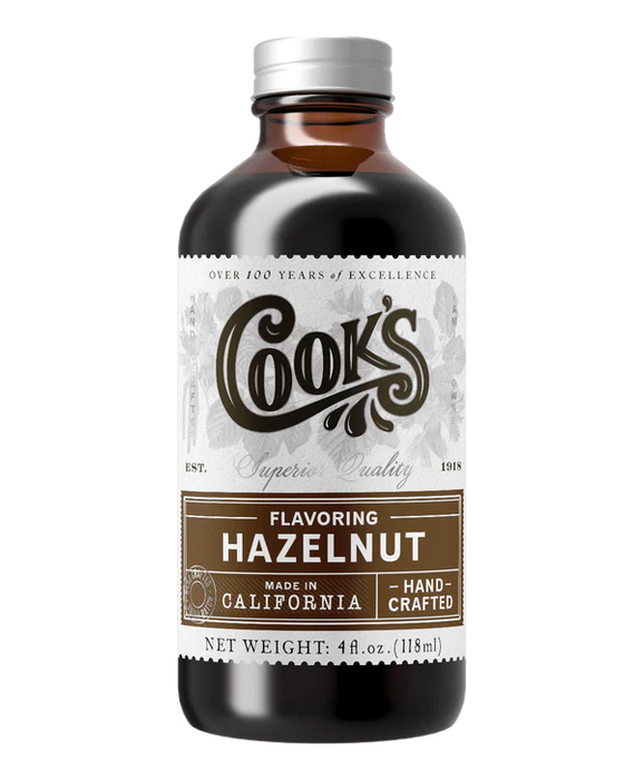 Cook's Flavoring Hazelnut 4 oz - Bear Country Kitchen