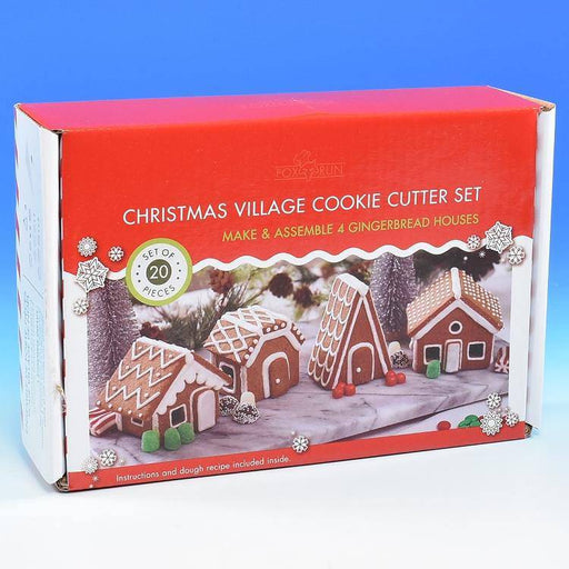 Christmas Village Cookie Cutter Set - Bear Country Kitchen