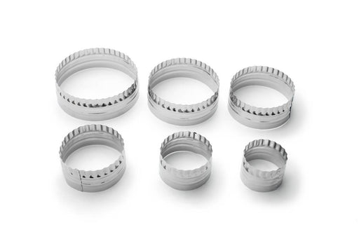 Foxrun Double Sided Cutter Set (6 Piece, straight & crinkle) - Bear Country Kitchen