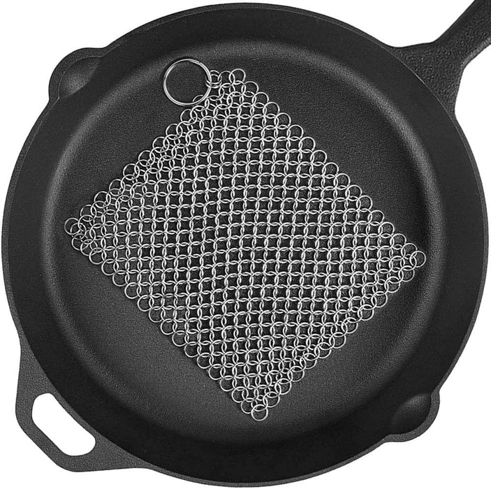 Foxrun Chain Mail Cast Iron Cleaner - Bear Country Kitchen