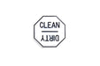 Foxrun Dishwasher Magnet - Clean/Dirty - Bear Country Kitchen