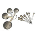 Foxrun Stainless Steel Measuring Cup & Spoon Set 10 Piece - Bear Country Kitchen