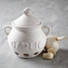 Fox Run Garlic Keeper - White - Bear Country Kitchen