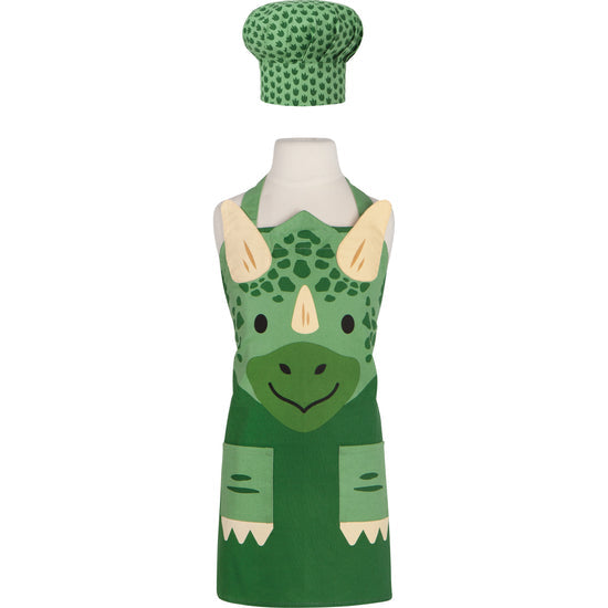 Danica Jubilee Daydream Apron Dino & Chef Hat - Bear Country Kitchen