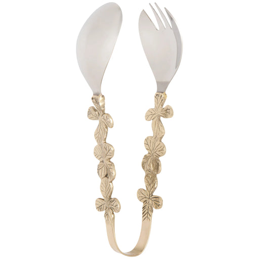 Danica Heirloom Serving Tongs Clover - Bear Country Kitchen