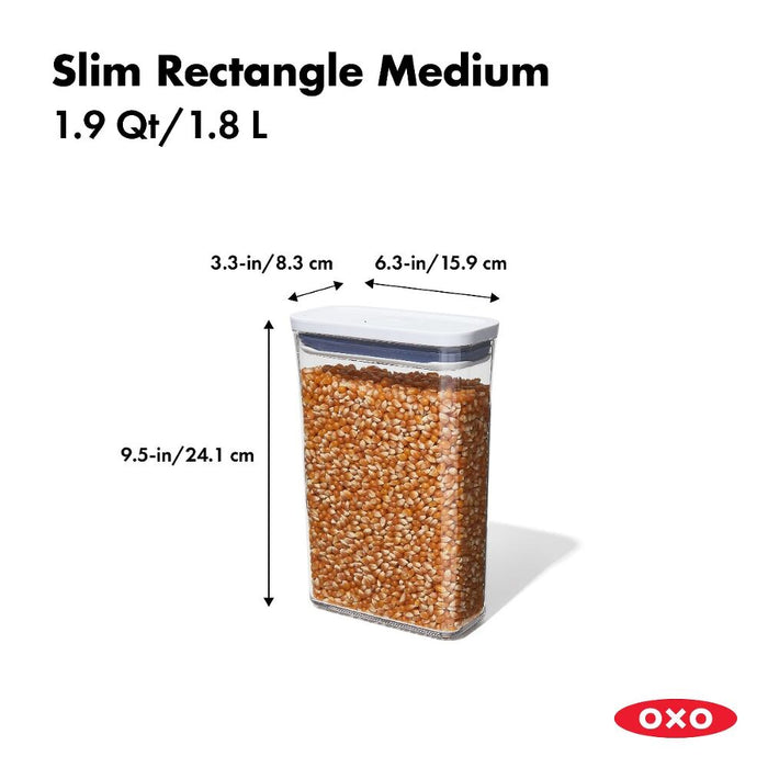 OXO Good Grips Pop Container 1.9L Slim - Bear Country Kitchen