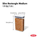 OXO Good Grips Pop Container 1.9L Slim - Bear Country Kitchen