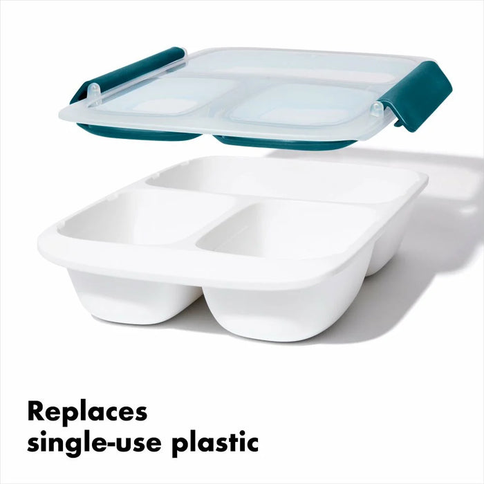 OXO Good Grips Prep & Go Divided Container 4 Cup - Bear Country Kitchen