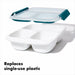 OXO Good Grips Prep & Go Divided Container 4 Cup - Bear Country Kitchen