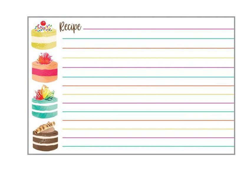 Gina B Designs Recipe Cards - Bear Country Kitchen