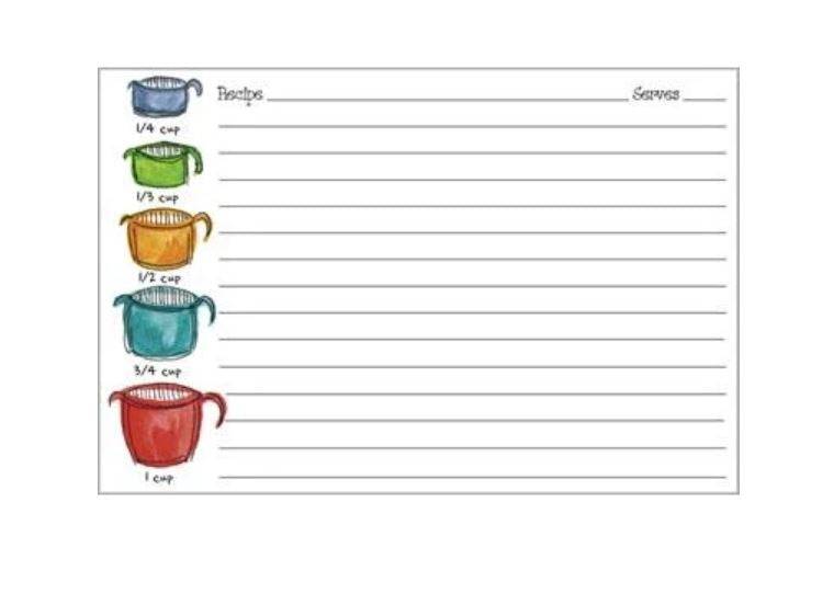 Gina B Designs Recipe Cards - Bear Country Kitchen