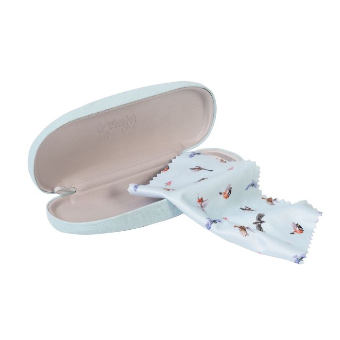 Wrendale Glasses Case Pottering About (Birds) - Bear Country Kitchen