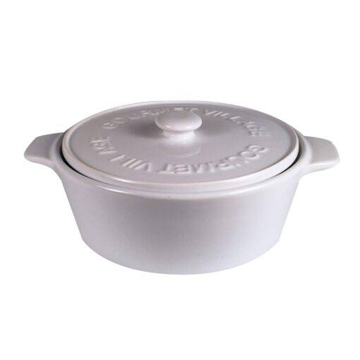 Gourmet Village Brie Baker White - Bear Country Kitchen