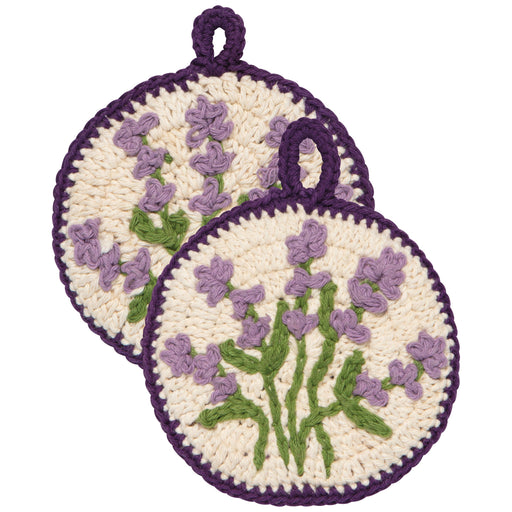 Danica Now Design Crochet Sponge Set Of 2 Lavender - Bear Country Kitchen